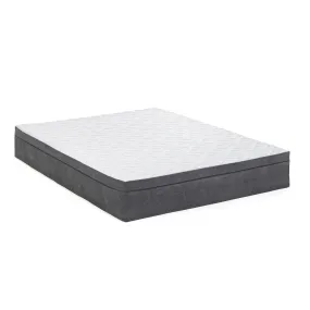 12 inch Long Twin Size Ultra Plush Foam Mattress with Zip Cover The Urban Port Titanium Series