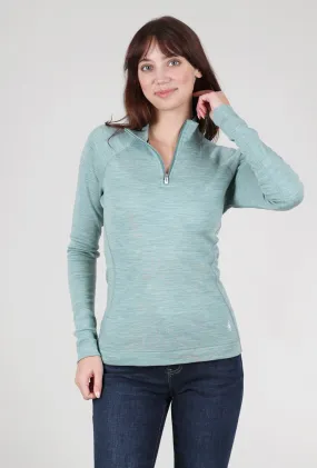1/4-Zip Classic Thermal Base Layer, Arctic Green Heather