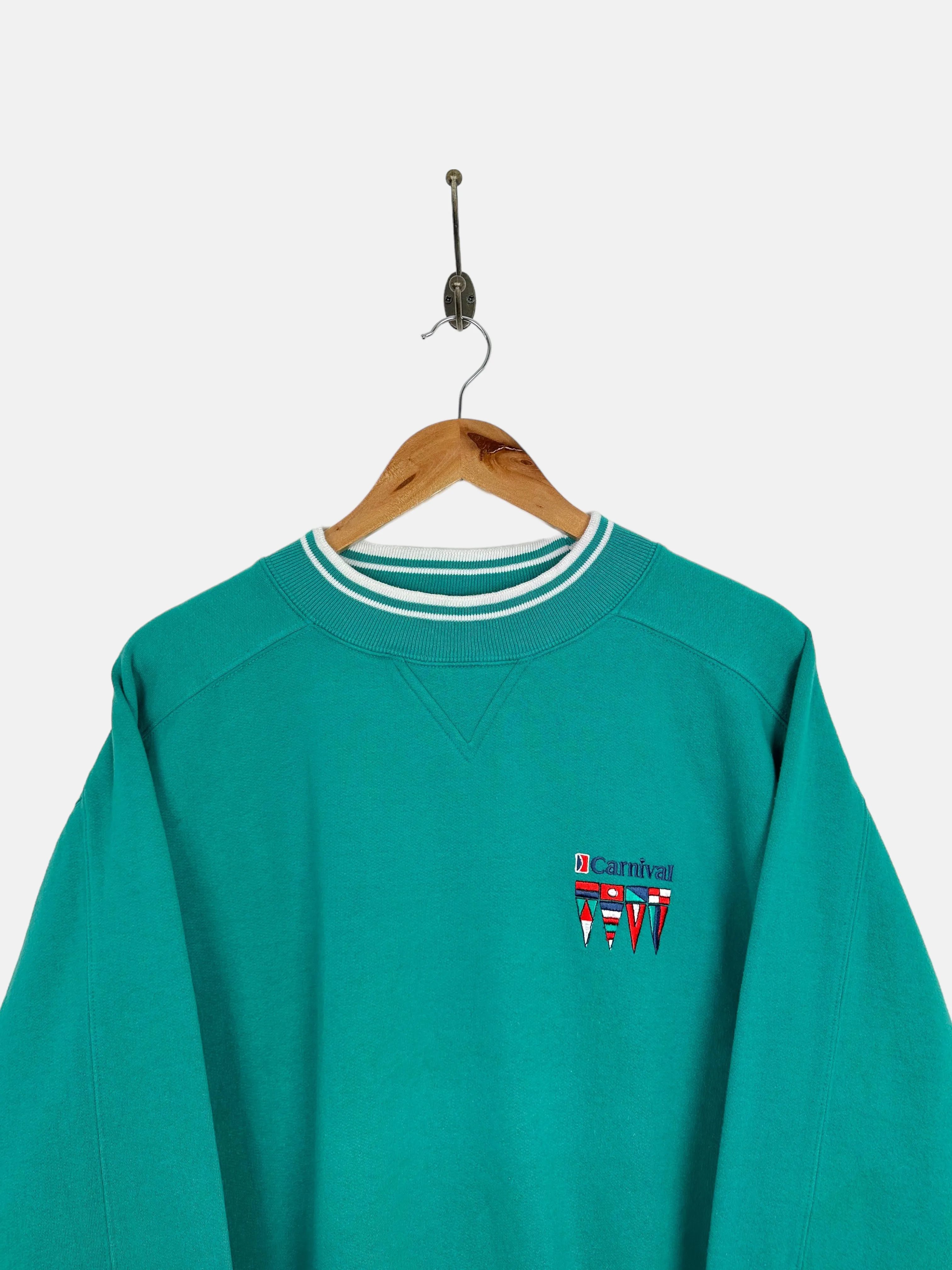 90's Carnival Embroidered Vintage Sweatshirt Size L-XL