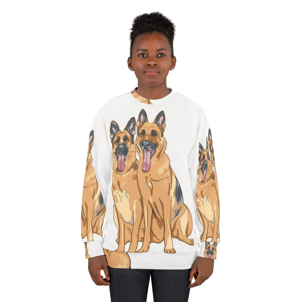 Adorable German Shepherd Dog Breeds Sweatshirt