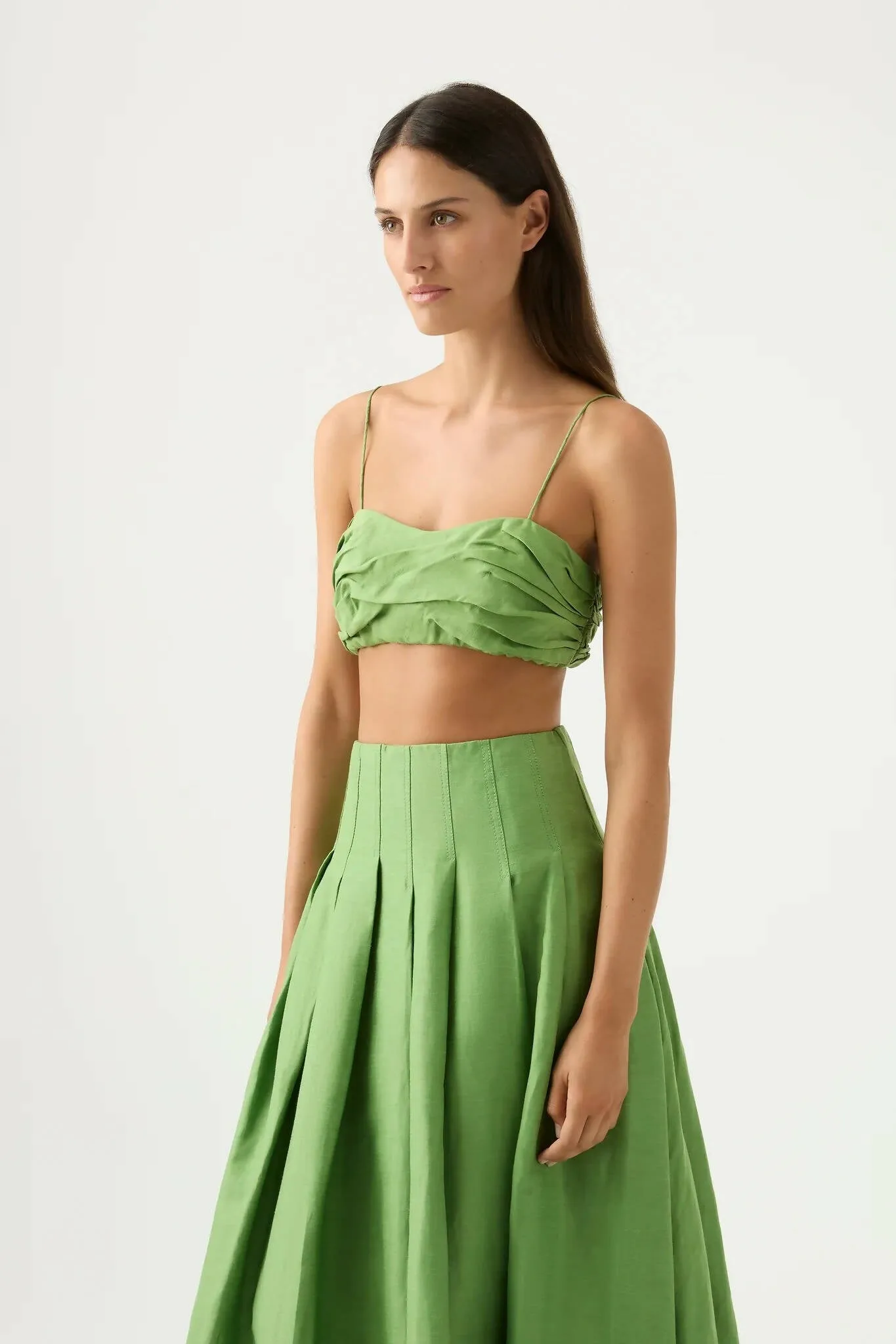 Aje Paradiso Midi Skirt & Thea Crop