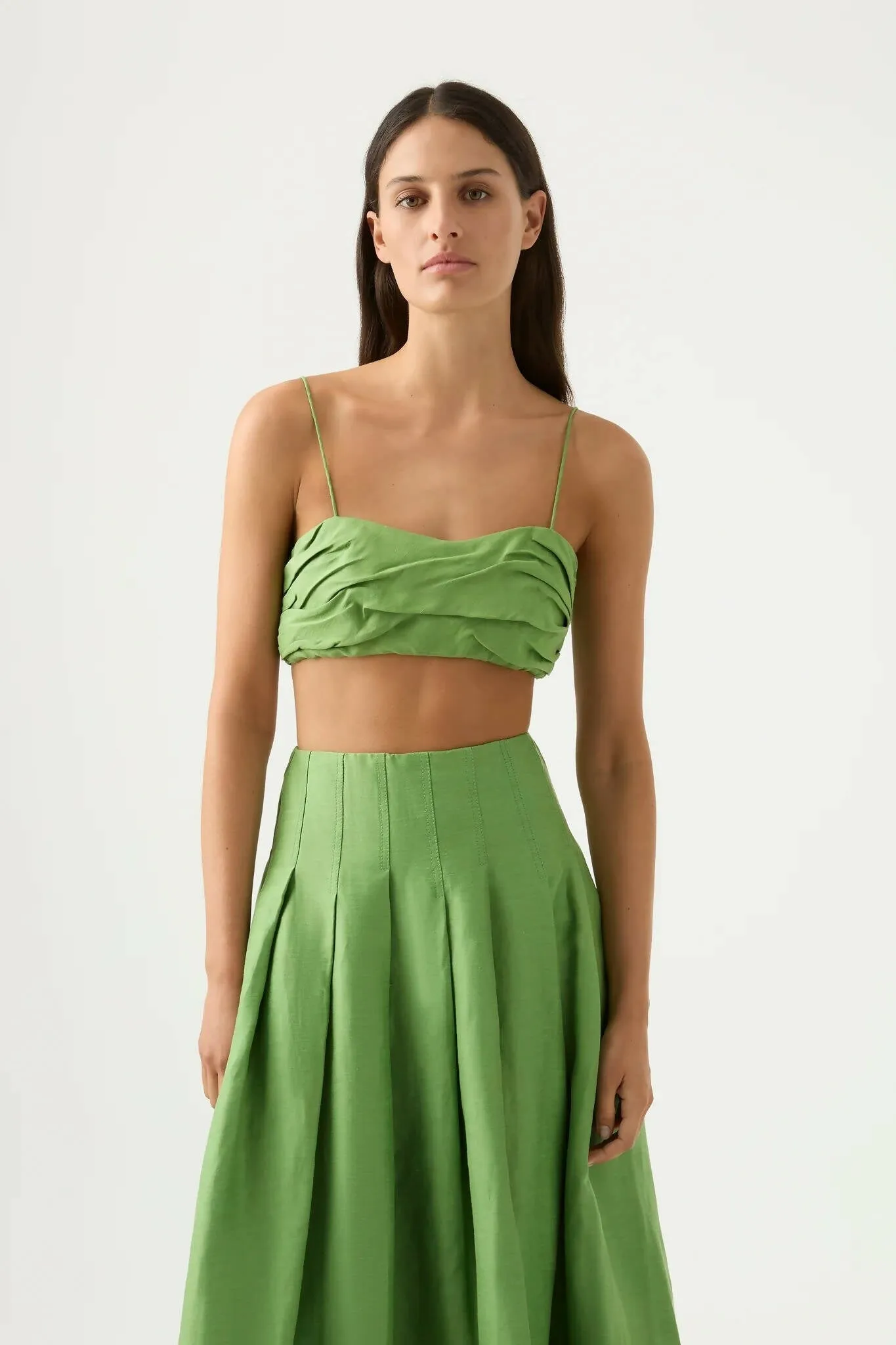 Aje Paradiso Midi Skirt & Thea Crop