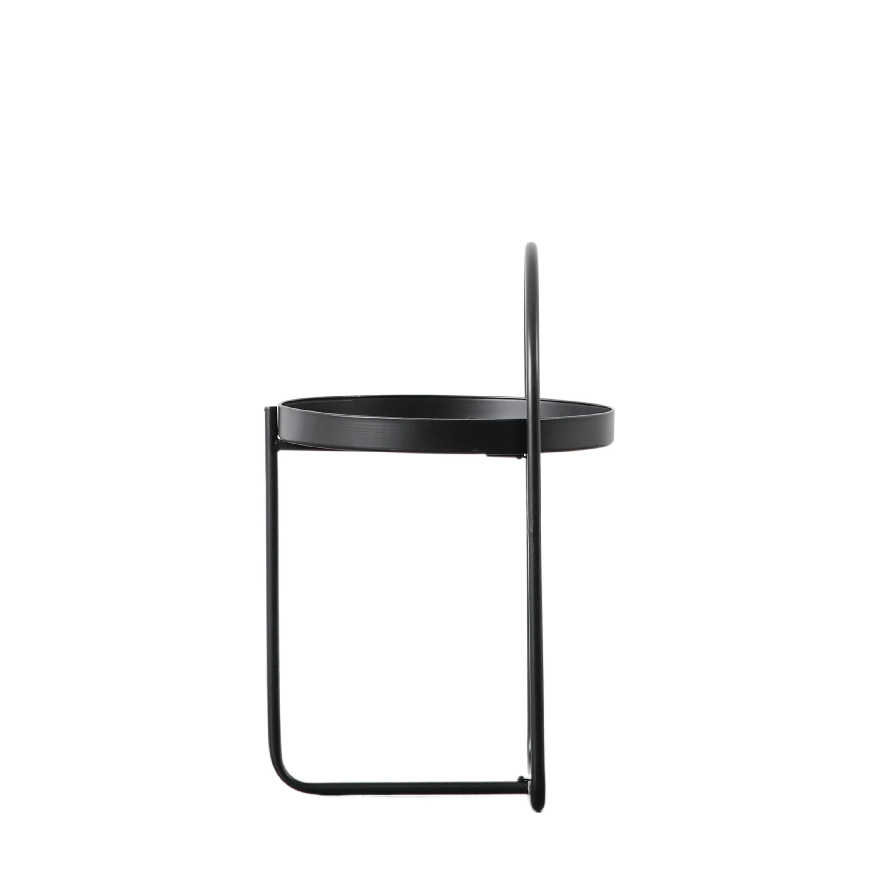 Amos Melbury Side Table Black