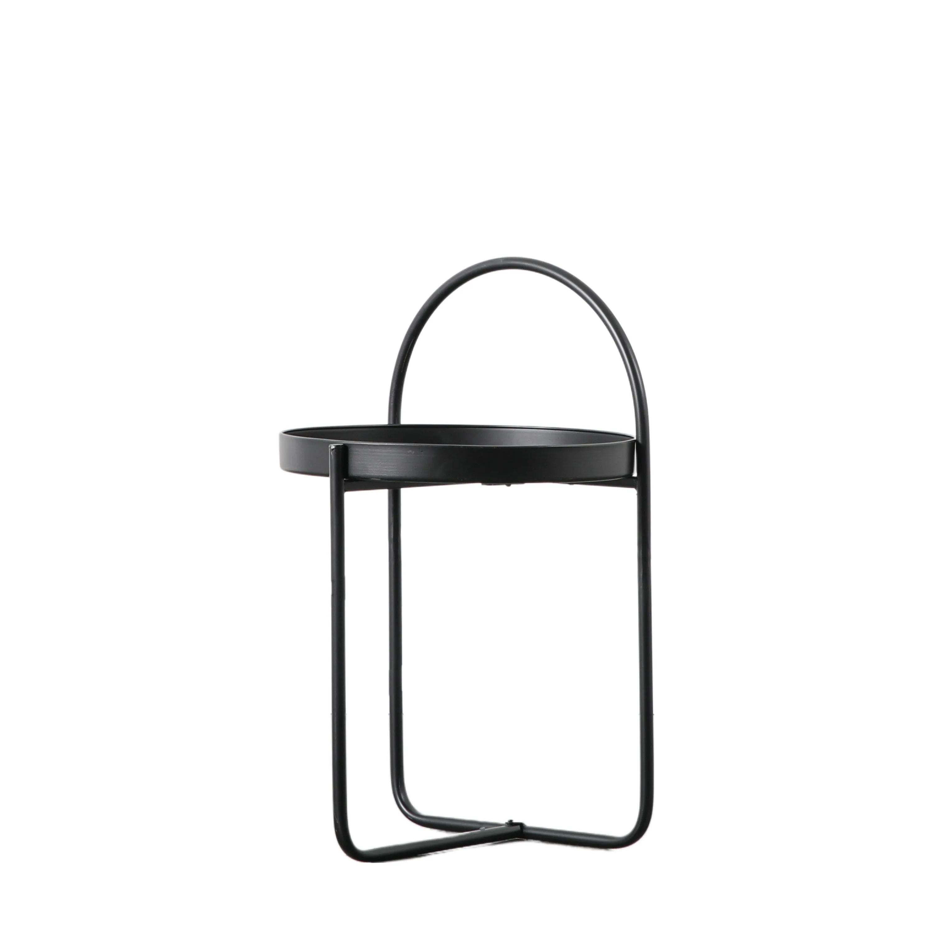Amos Melbury Side Table Black