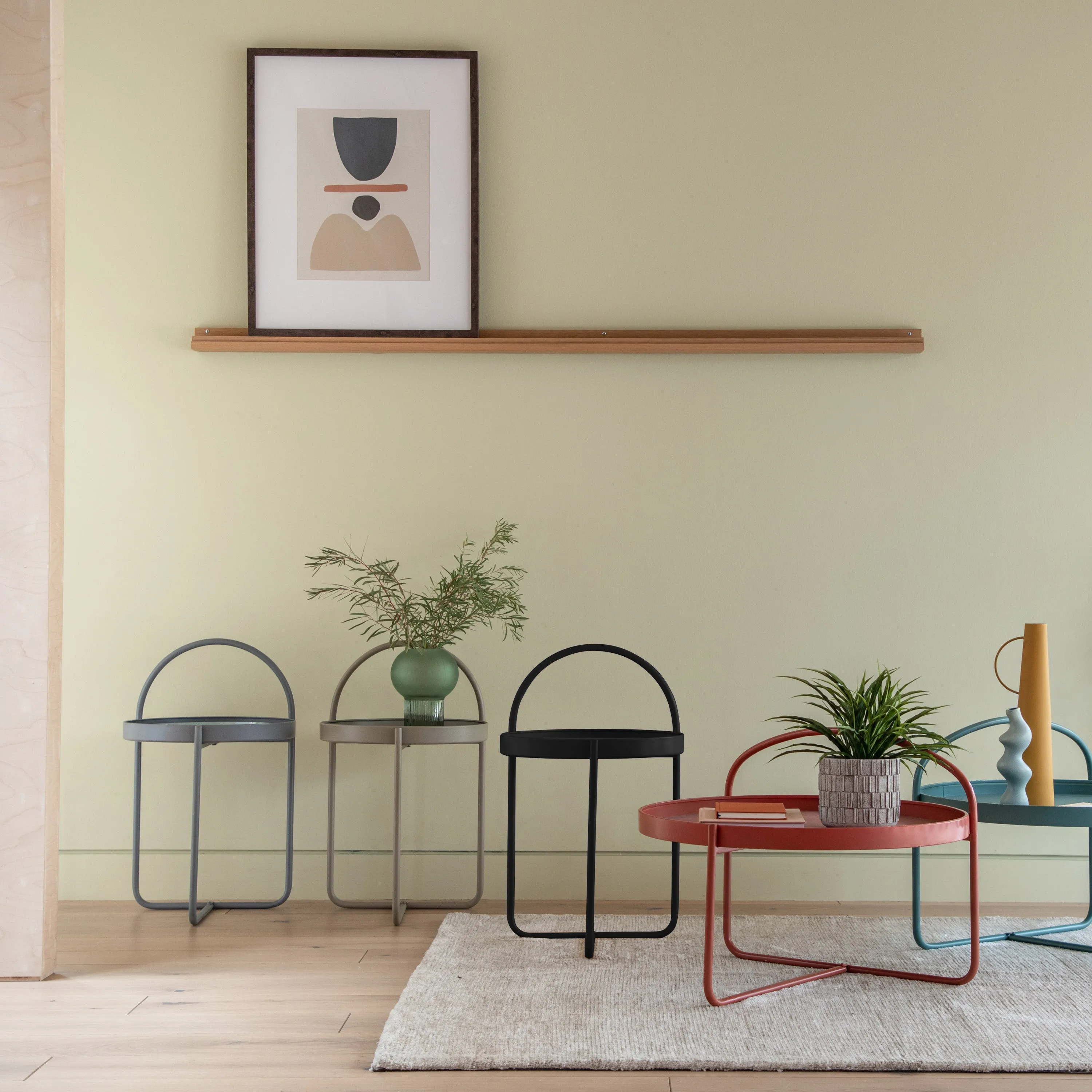 Amos Melbury Side Table Black