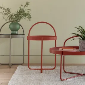 Amos Melbury Side Table Coral