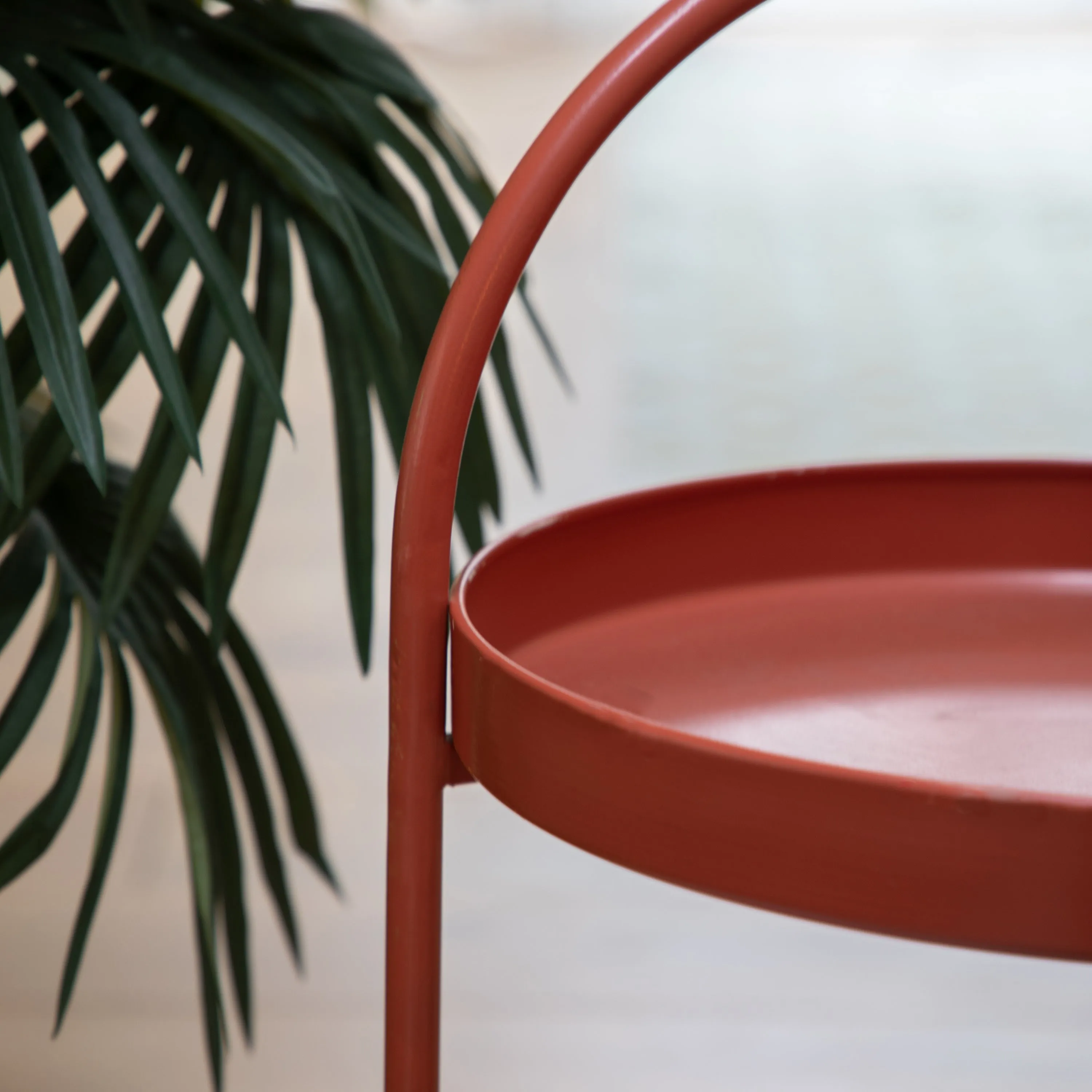 Amos Melbury Side Table Coral