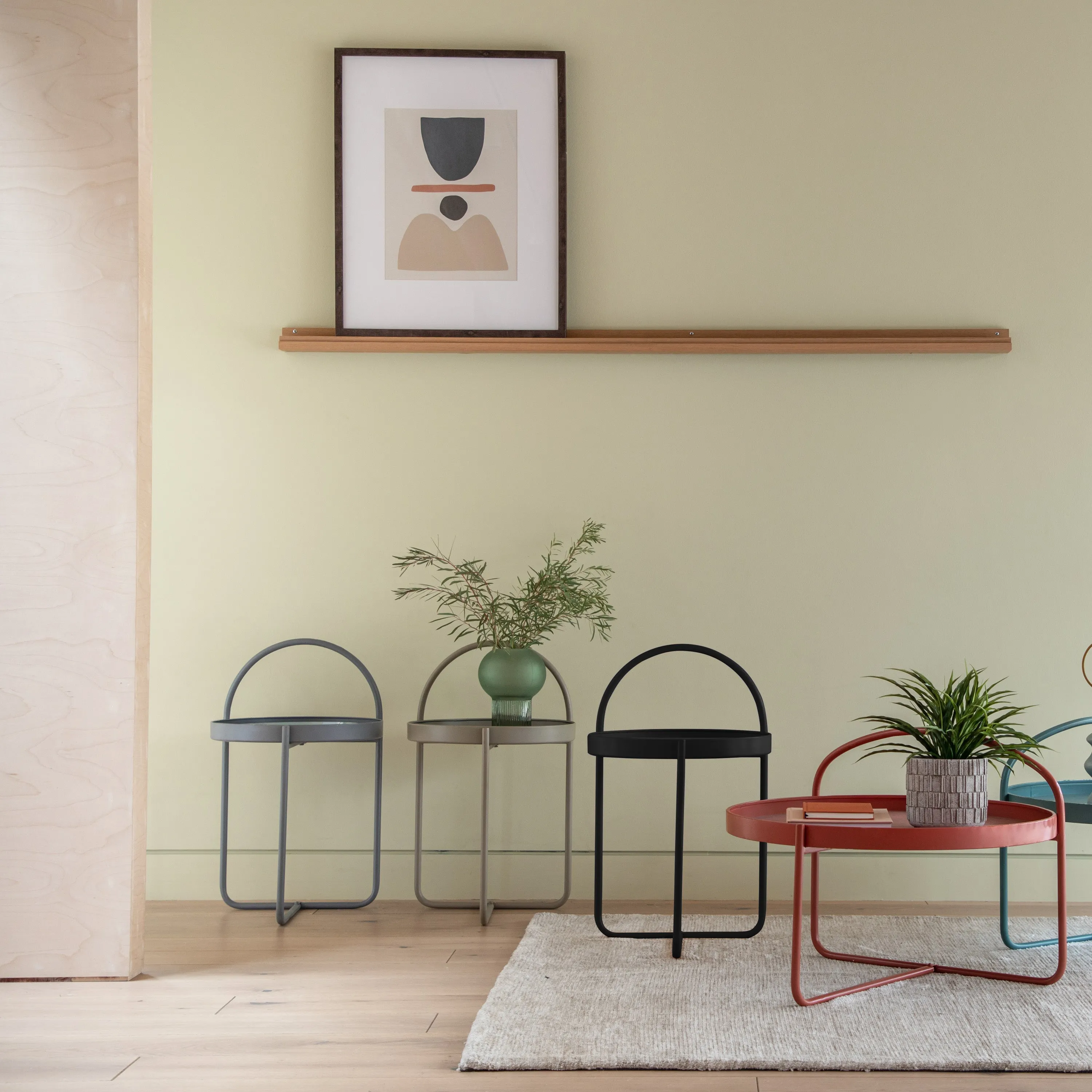 Amos Melbury Side Table Grey