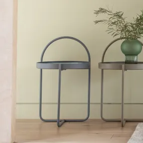 Amos Melbury Side Table Grey