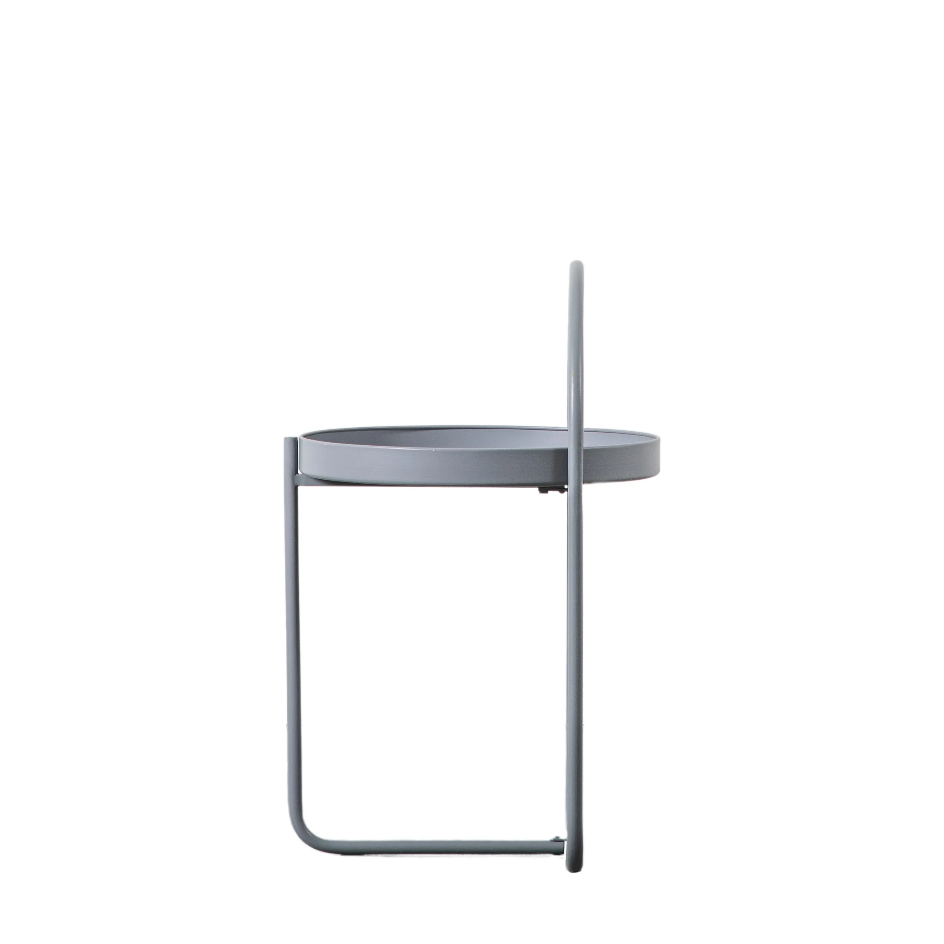 Amos Melbury Side Table Grey