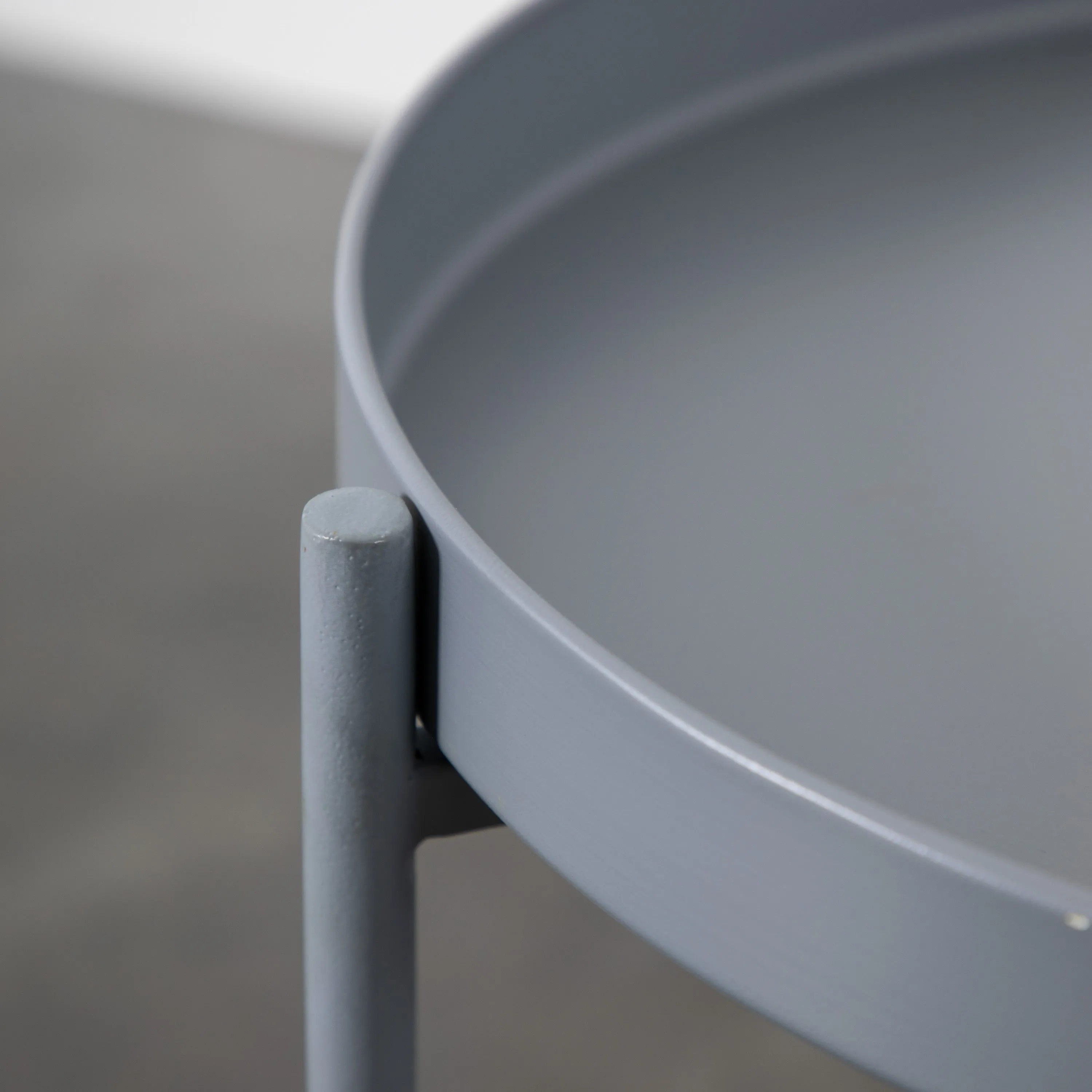 Amos Melbury Side Table Grey