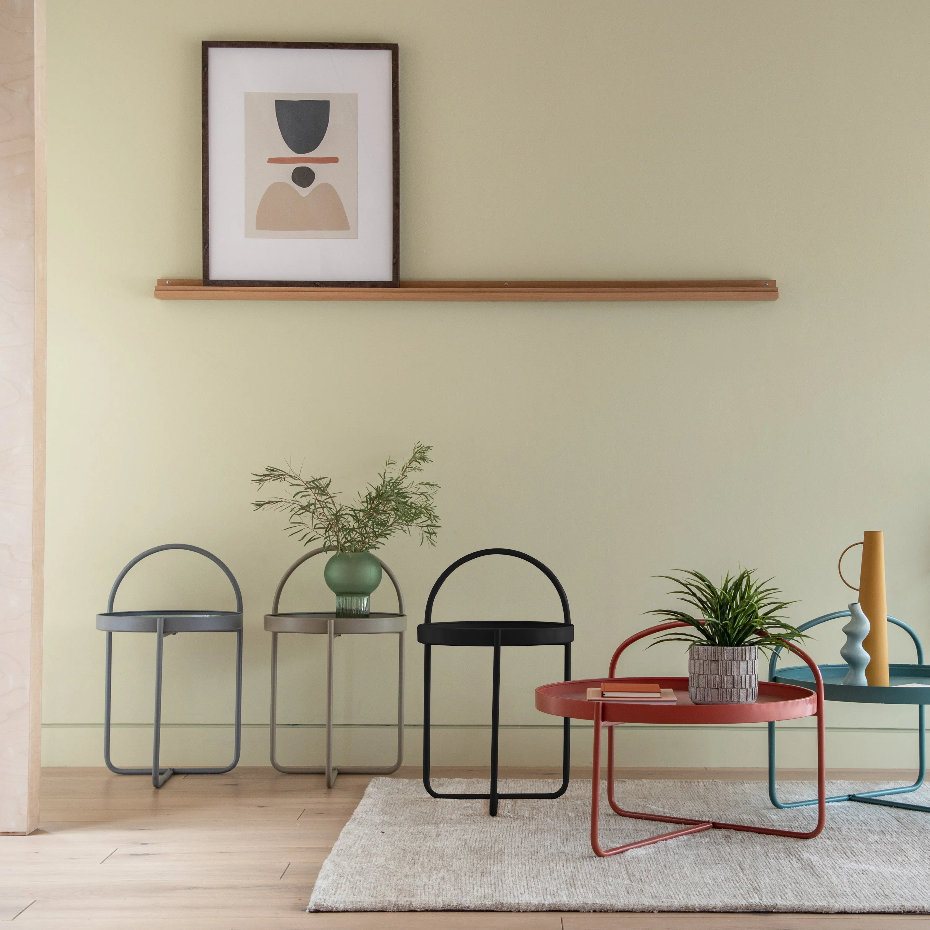 Amos Melbury Side Table Latte
