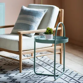 Amos Melbury Side Table Teal