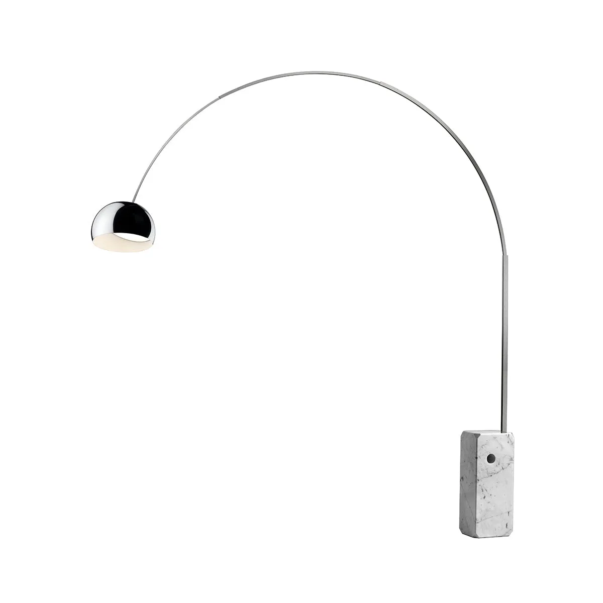 Arco Floor Lamp with Marble Base