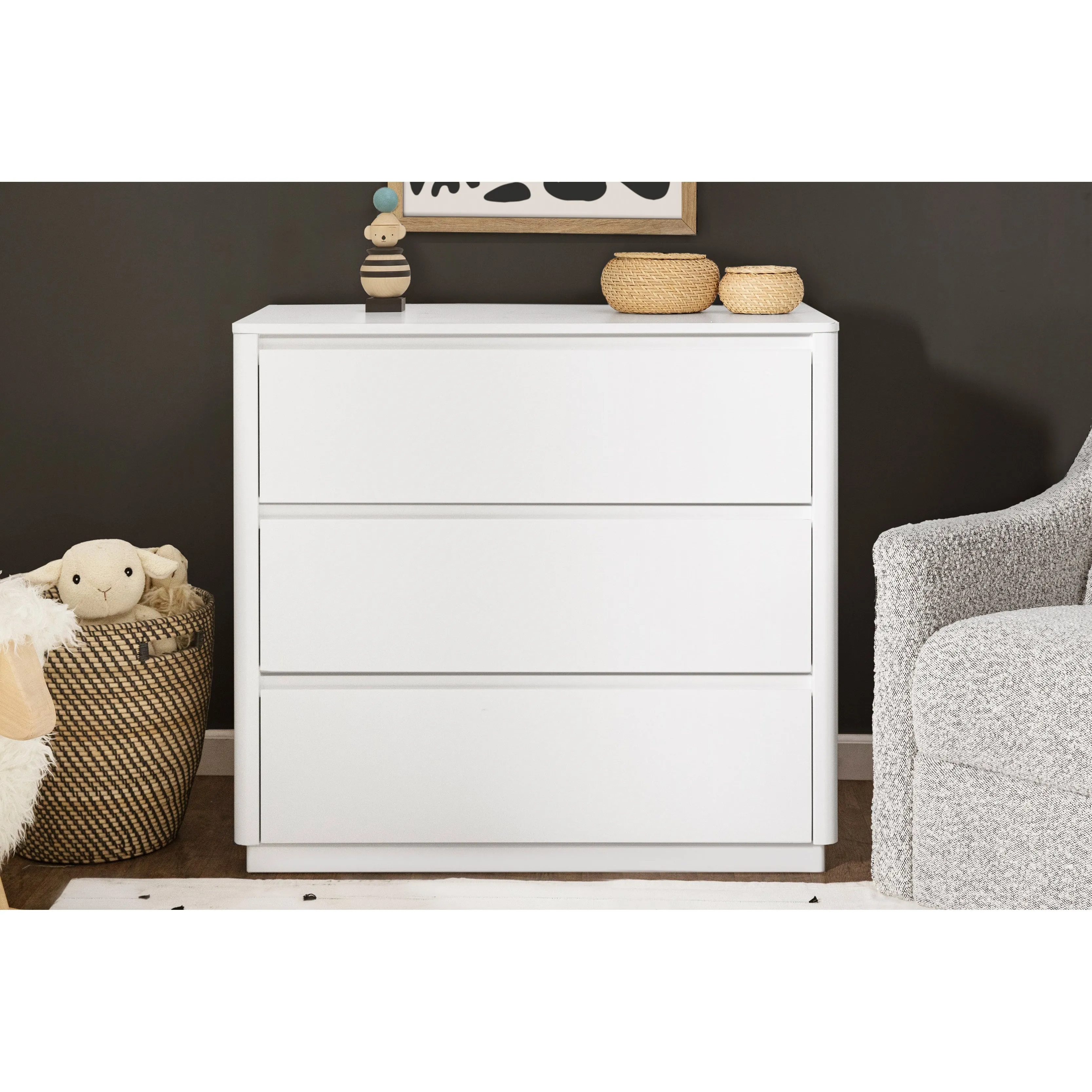 Babyletto Bento 3-Drawer Changer Dresser with Removable Changer