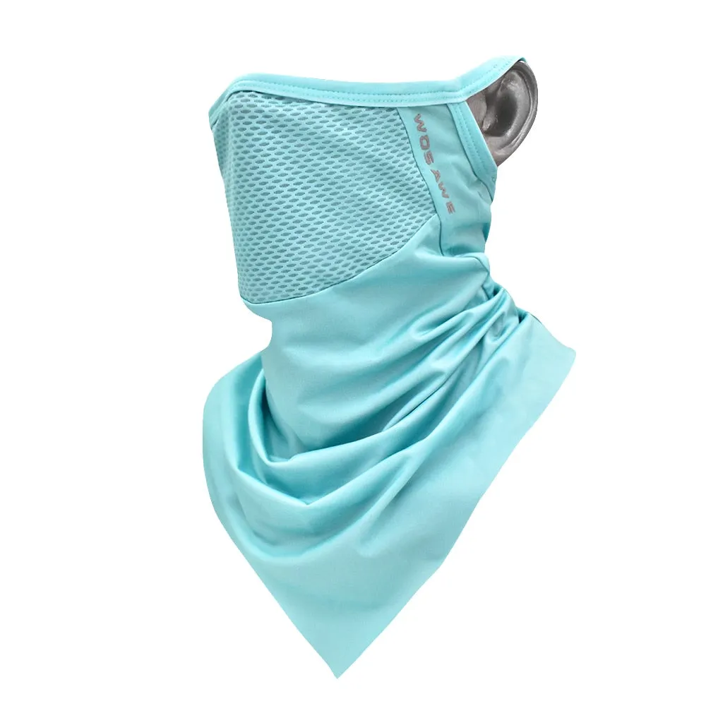 Balaclava Wosawe Máscara Bandana Elástica Ajustável Respirável Com Proteção UV50 