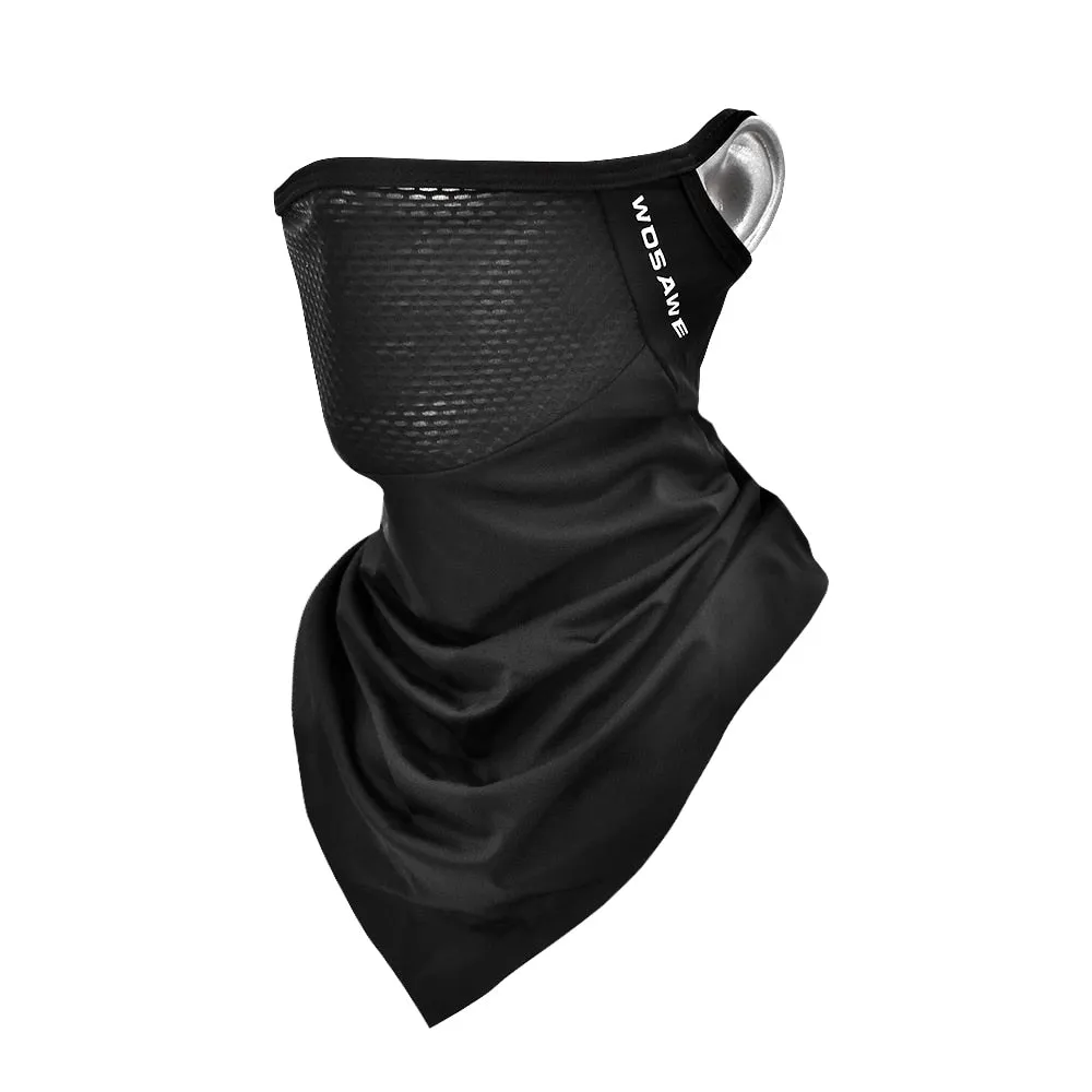 Balaclava Wosawe Máscara Bandana Elástica Ajustável Respirável Com Proteção UV50 