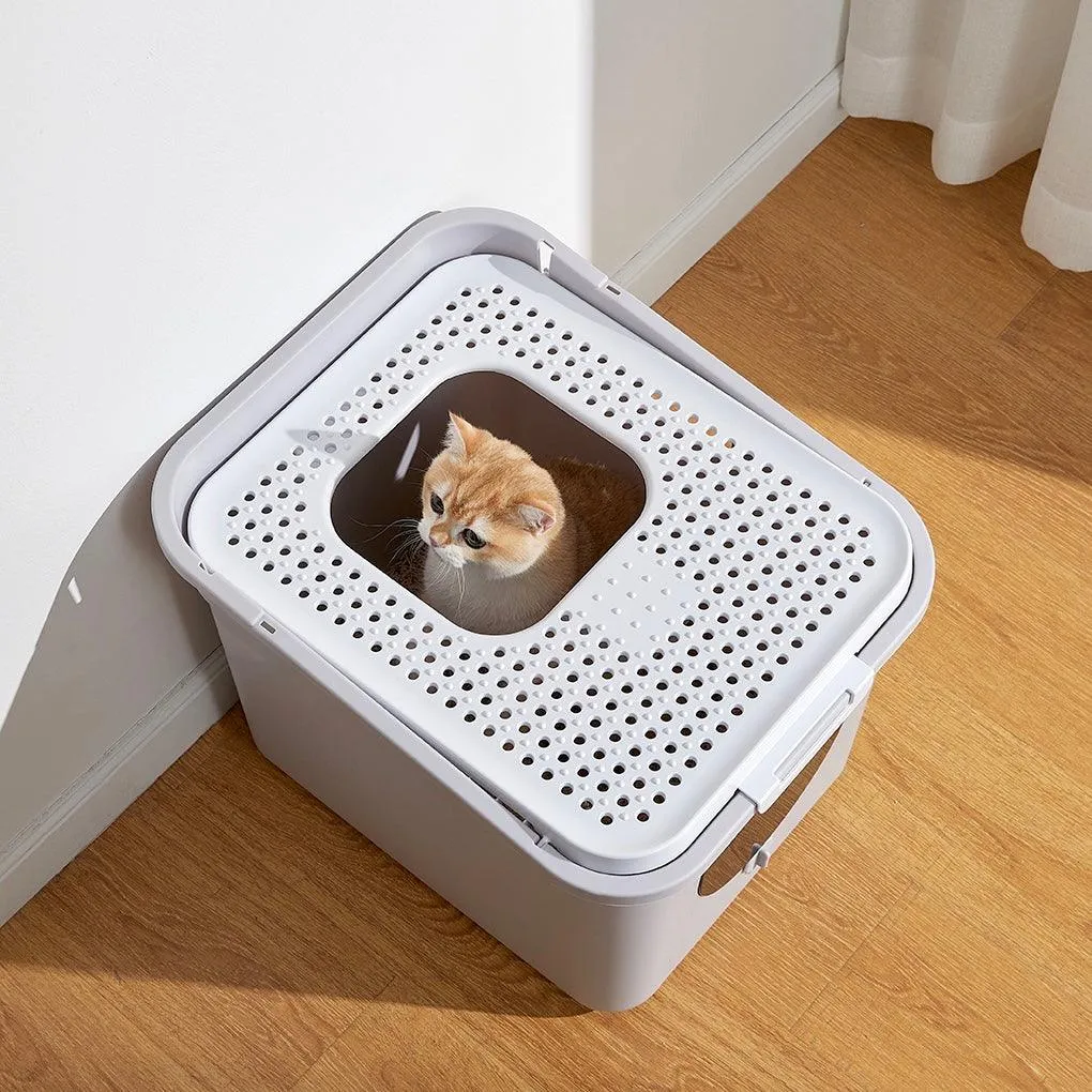 Best Top Entry Litter Box - Clean & Stylish Solution for Your Cat | PetBesty