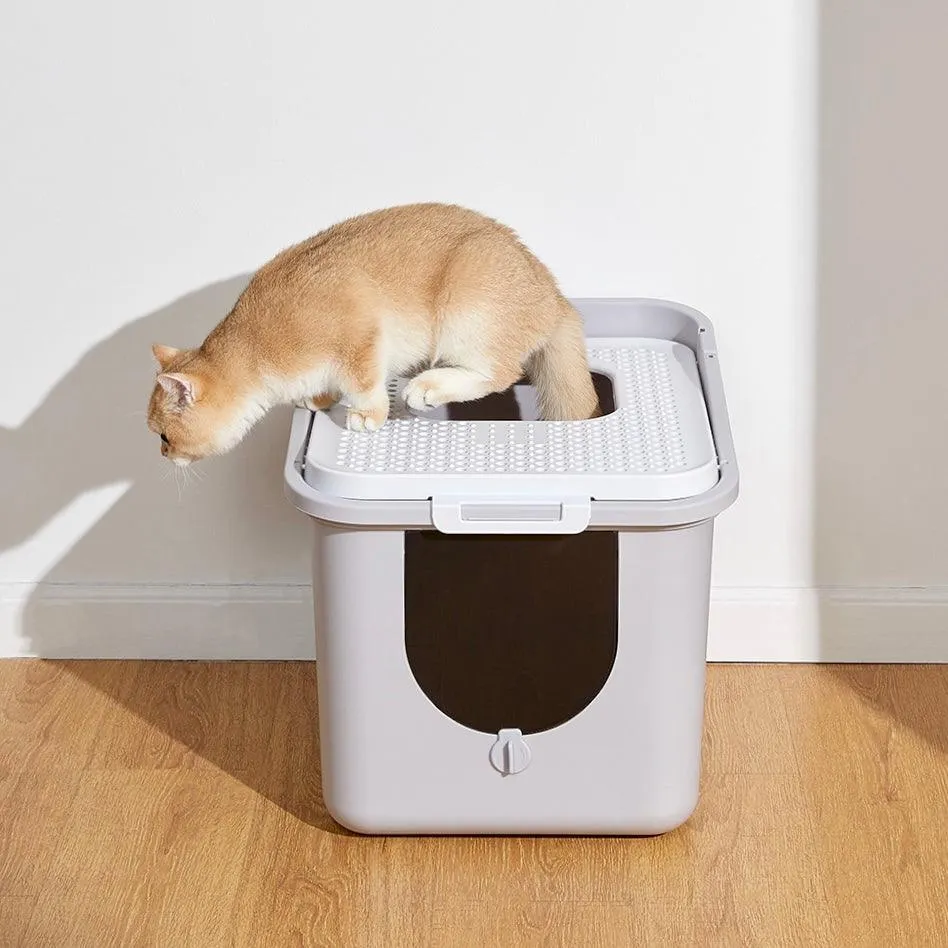Best Top Entry Litter Box - Clean & Stylish Solution for Your Cat | PetBesty