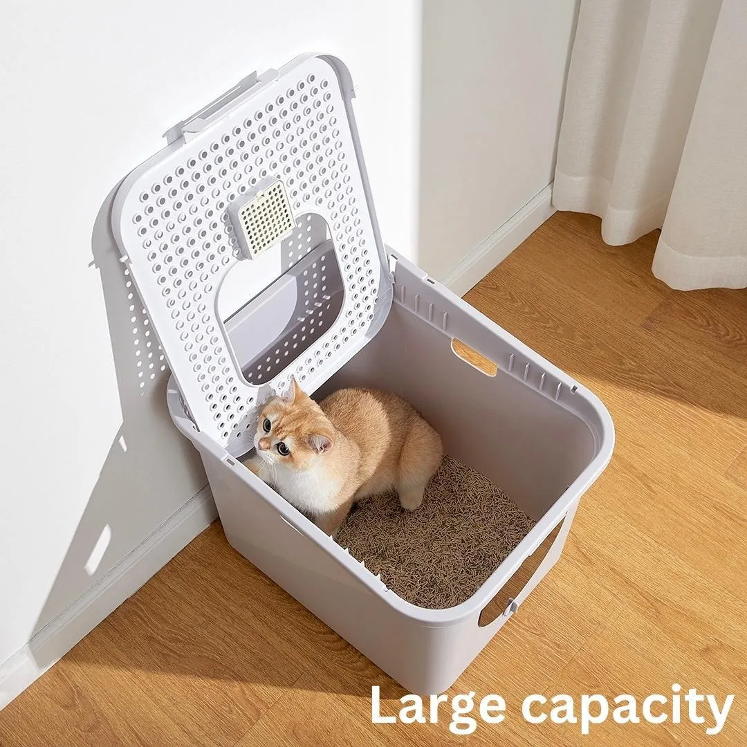 Best Top Entry Litter Box - Clean & Stylish Solution for Your Cat | PetBesty