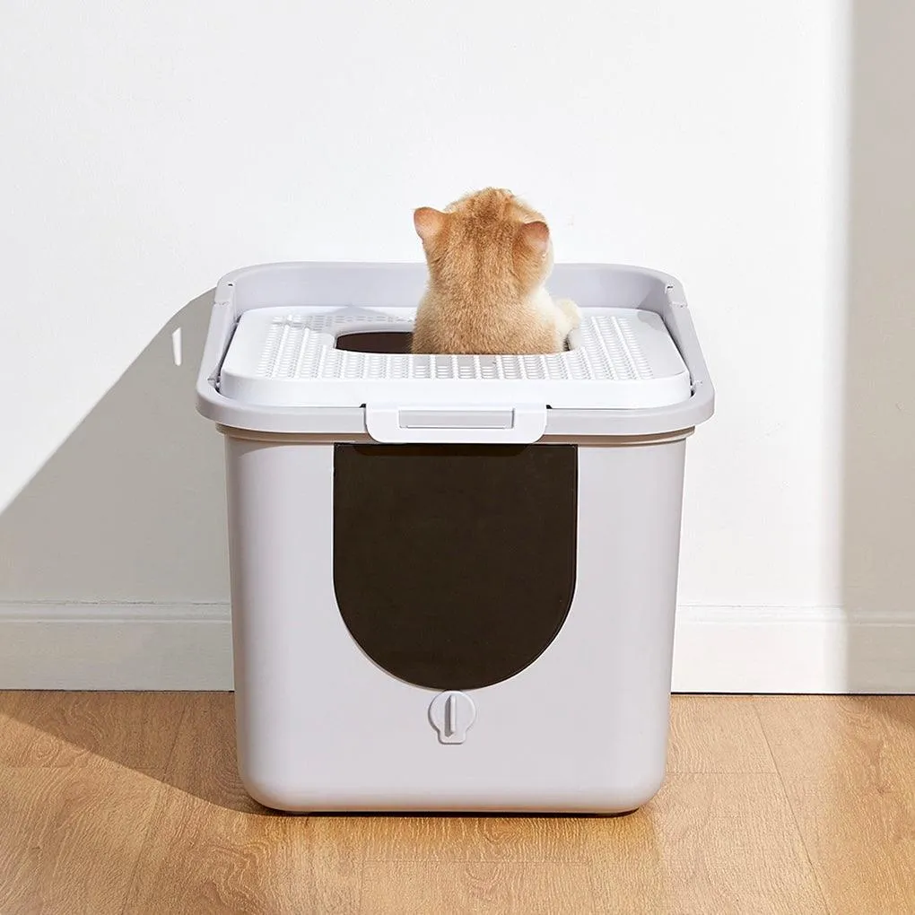 Best Top Entry Litter Box - Clean & Stylish Solution for Your Cat | PetBesty