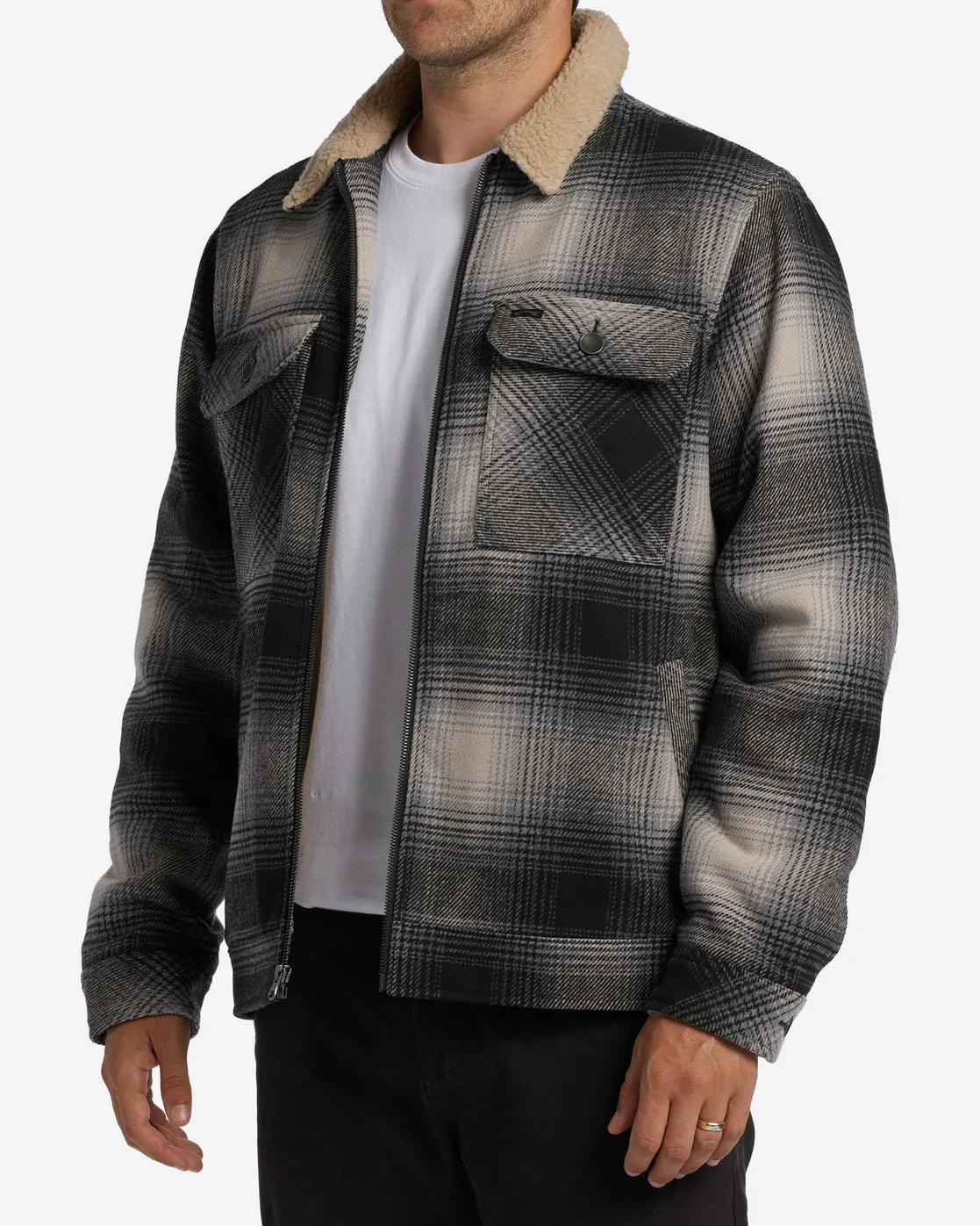 Billabong Barlow Sherpa Jacket - Stealth