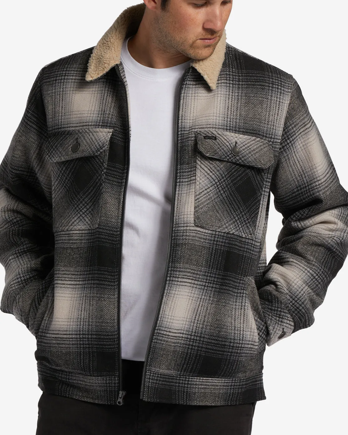 Billabong Barlow Sherpa Jacket - Stealth