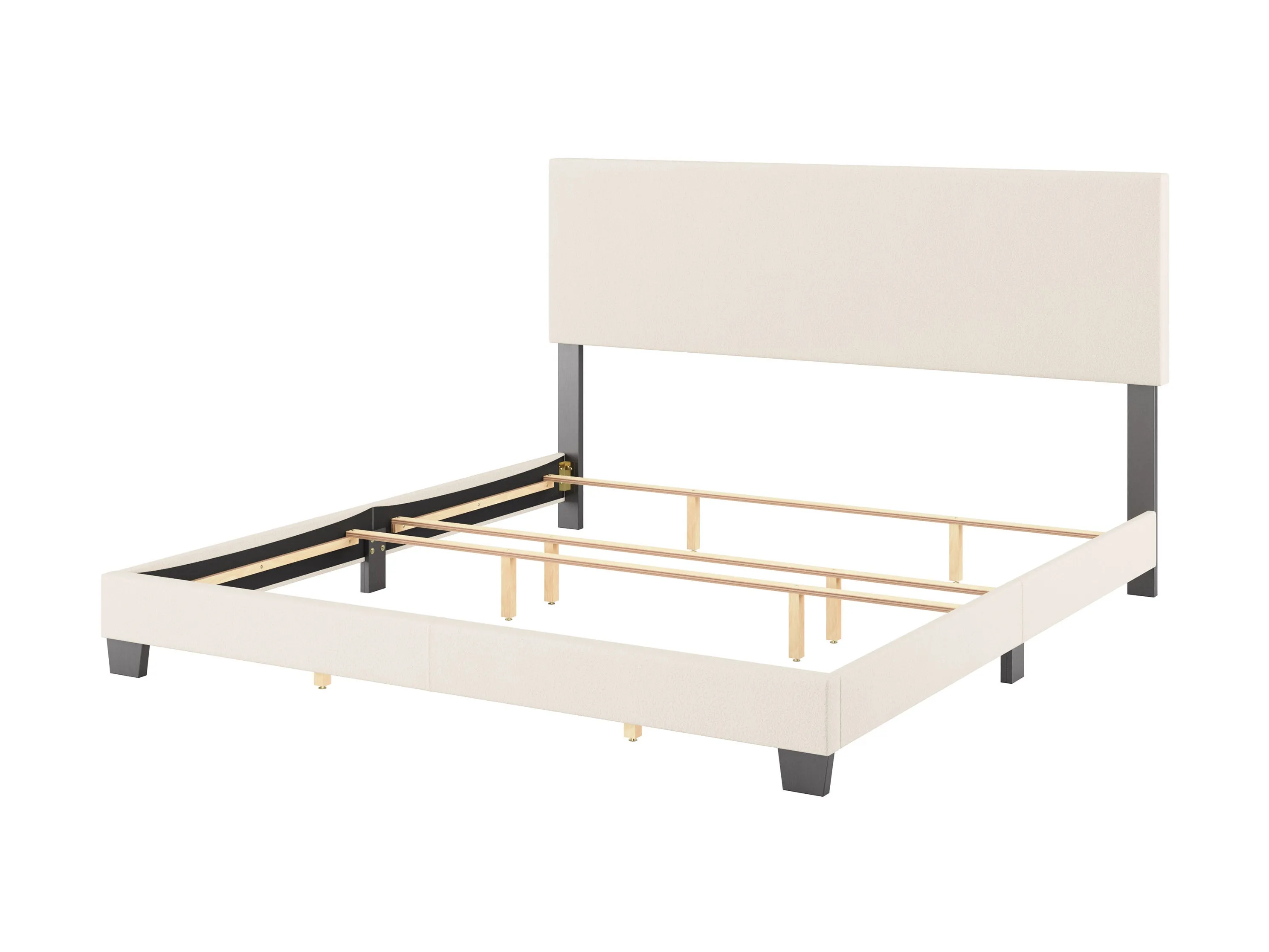 Boucle King Bed
