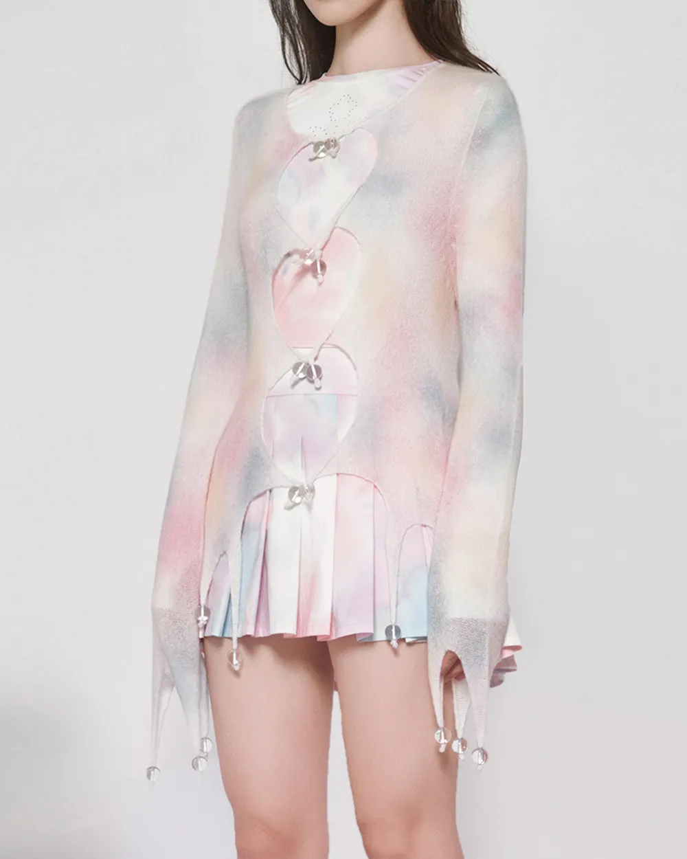 Bubble Heart Cardigan