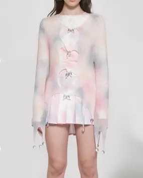 Bubble Heart Cardigan
