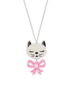 Cat Bow Necklace
