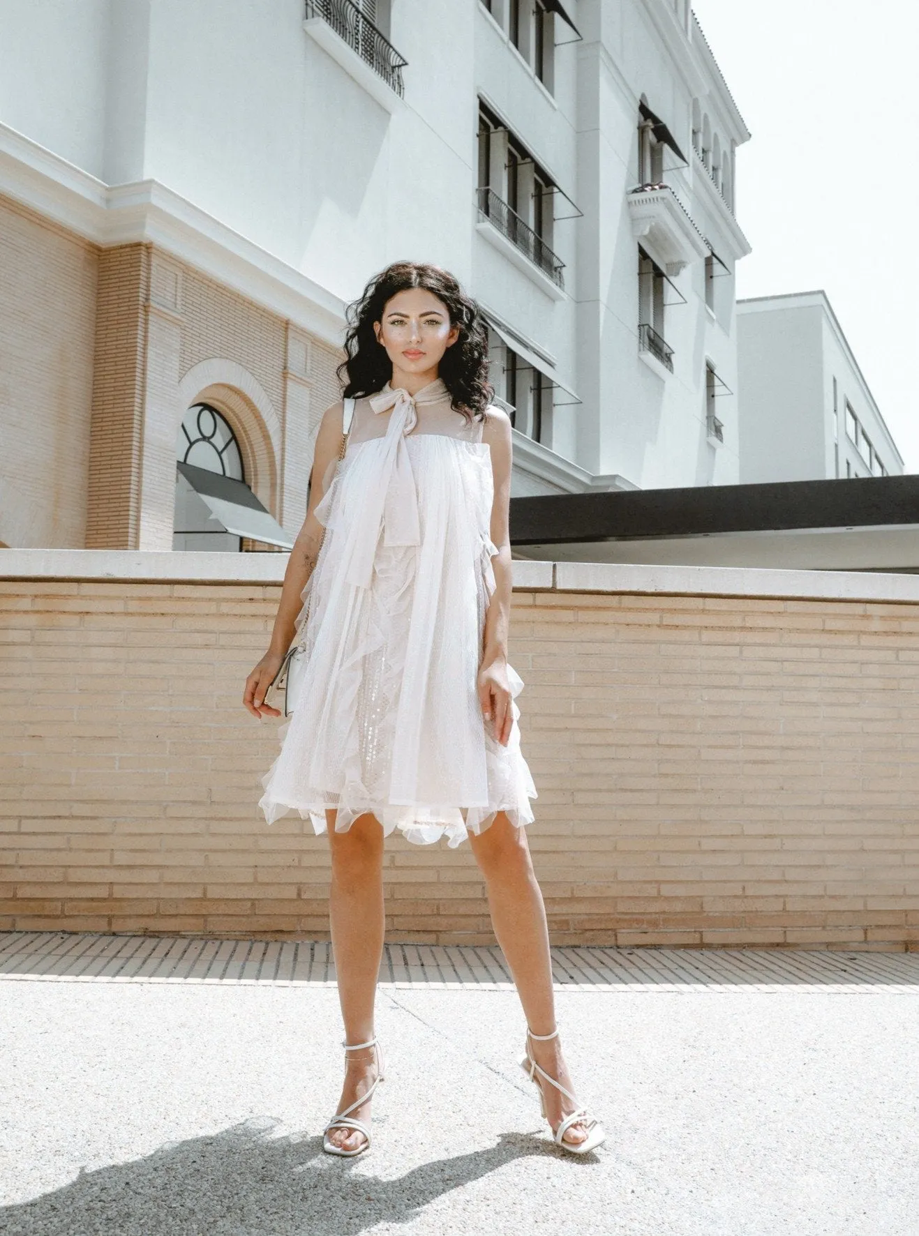 Champagne Sunset Party Dress