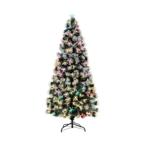 Christmas Tree 1.8M 6FT Xmas trees Fibre Optic Multi Colour LED Light