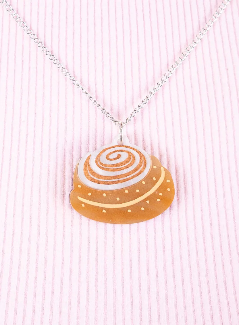 Cinnamon Roll Pendant