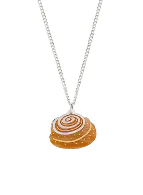 Cinnamon Roll Pendant