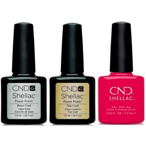 CND - Shellac Combo - Base, Top & Sangria at Sunset