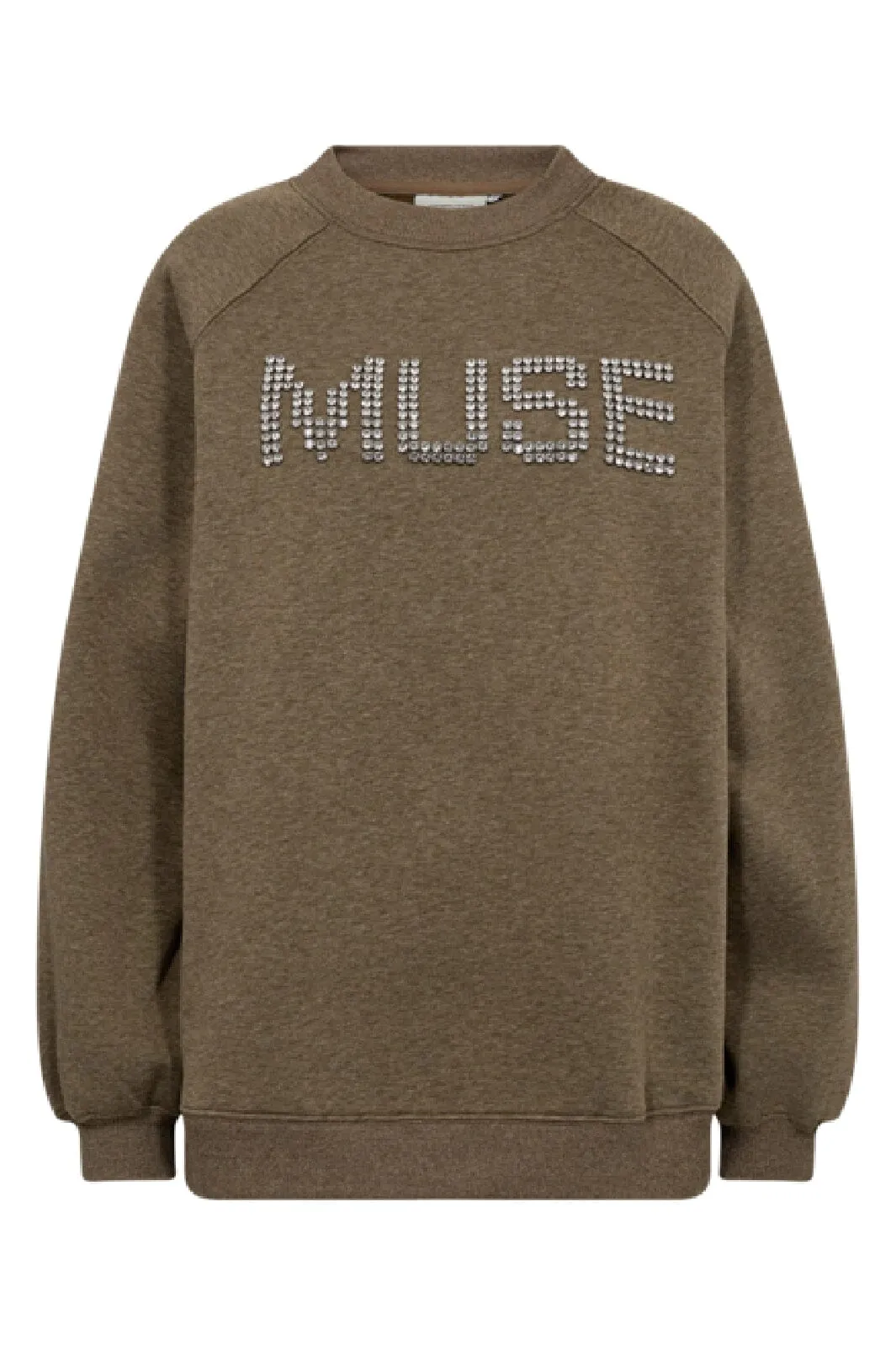 Copenhagen Muse - Cmida-Sweatshirt  204243 - Military Olive Mel.