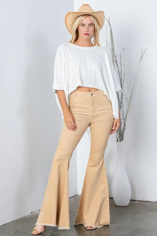Cowgirl Corduroy Flare Pants
