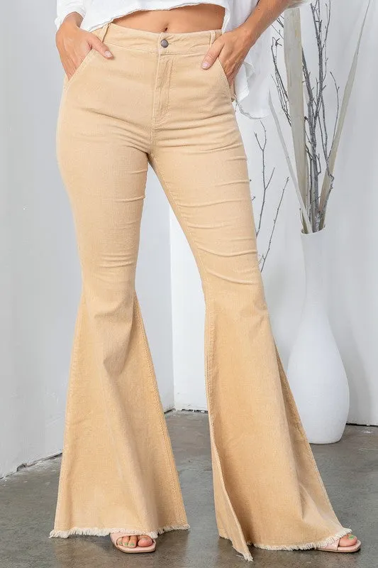 Cowgirl Corduroy Flare Pants
