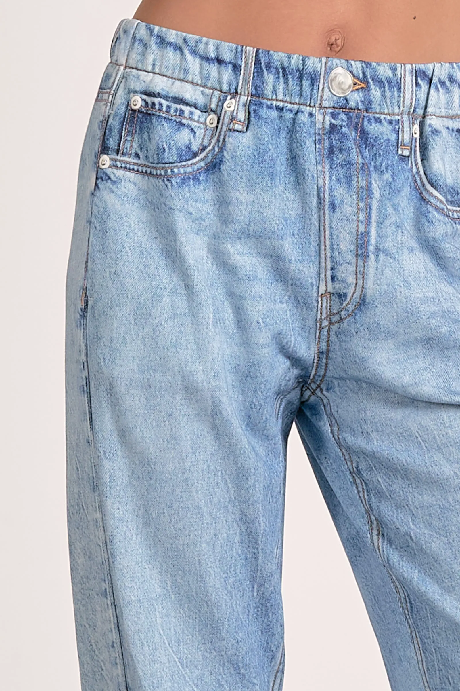 Denim Cargo Pant