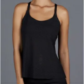 Denise Cronwall All Season Spaghetti Strap Top - Black