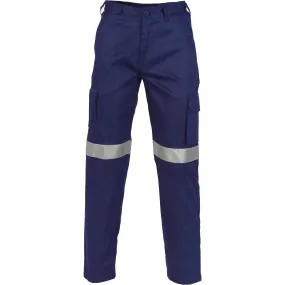 DNC Light Weight Cotton Cargo Pants with 3M Reflective Tape (3326)