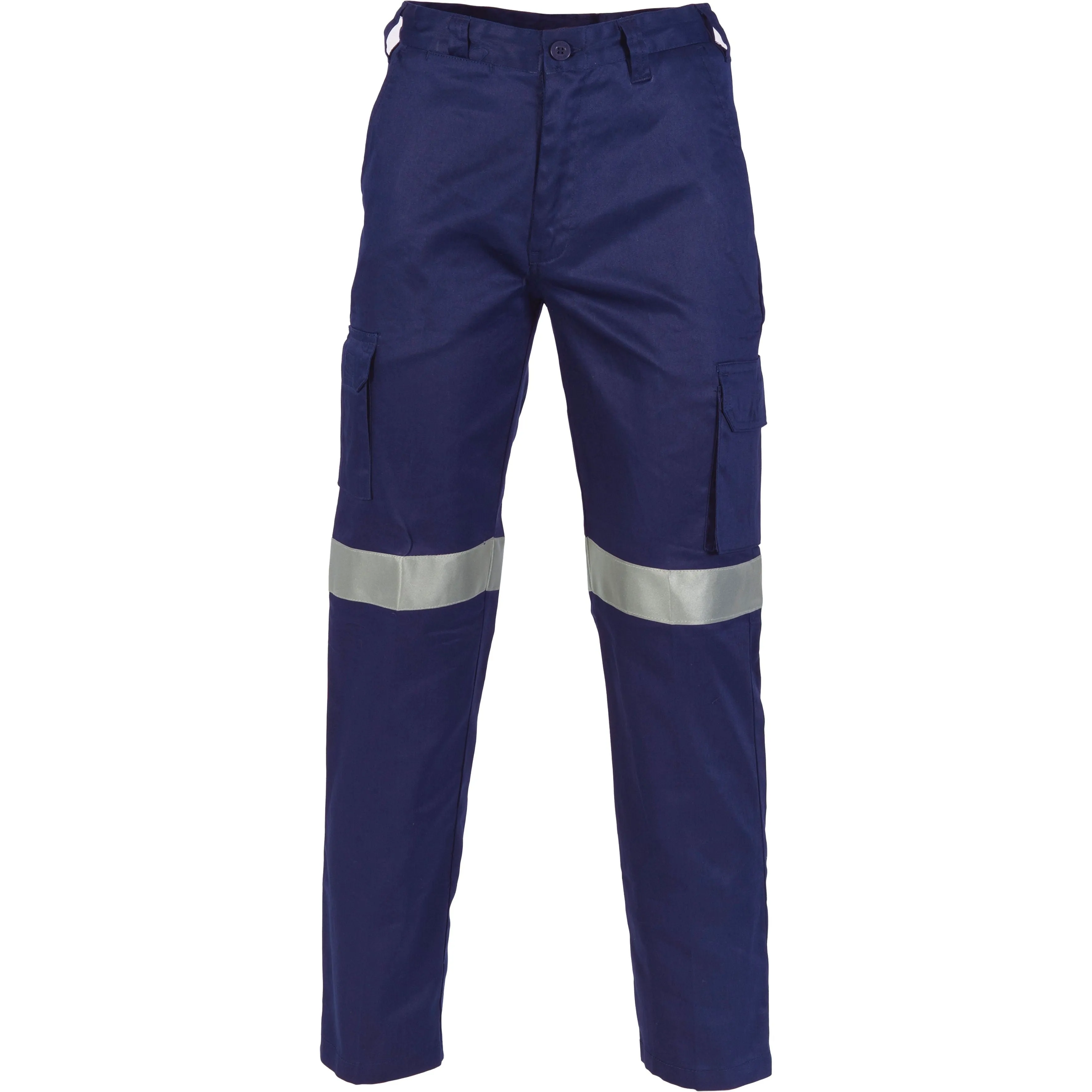 DNC Light Weight Cotton Cargo Pants with 3M Reflective Tape (3326)
