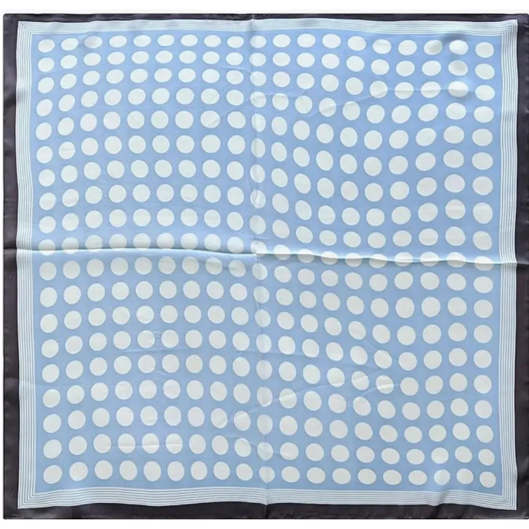 Dot Silky Neck Scarf