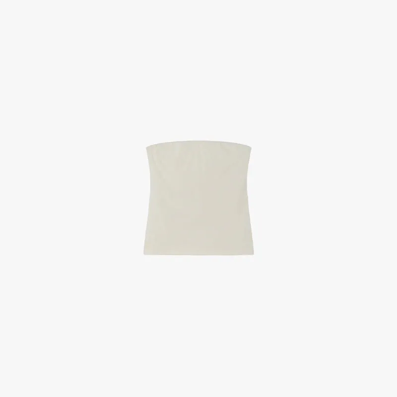 Double-Layer Knitted Tube Top