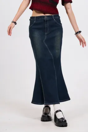 Down With Denim Skirt