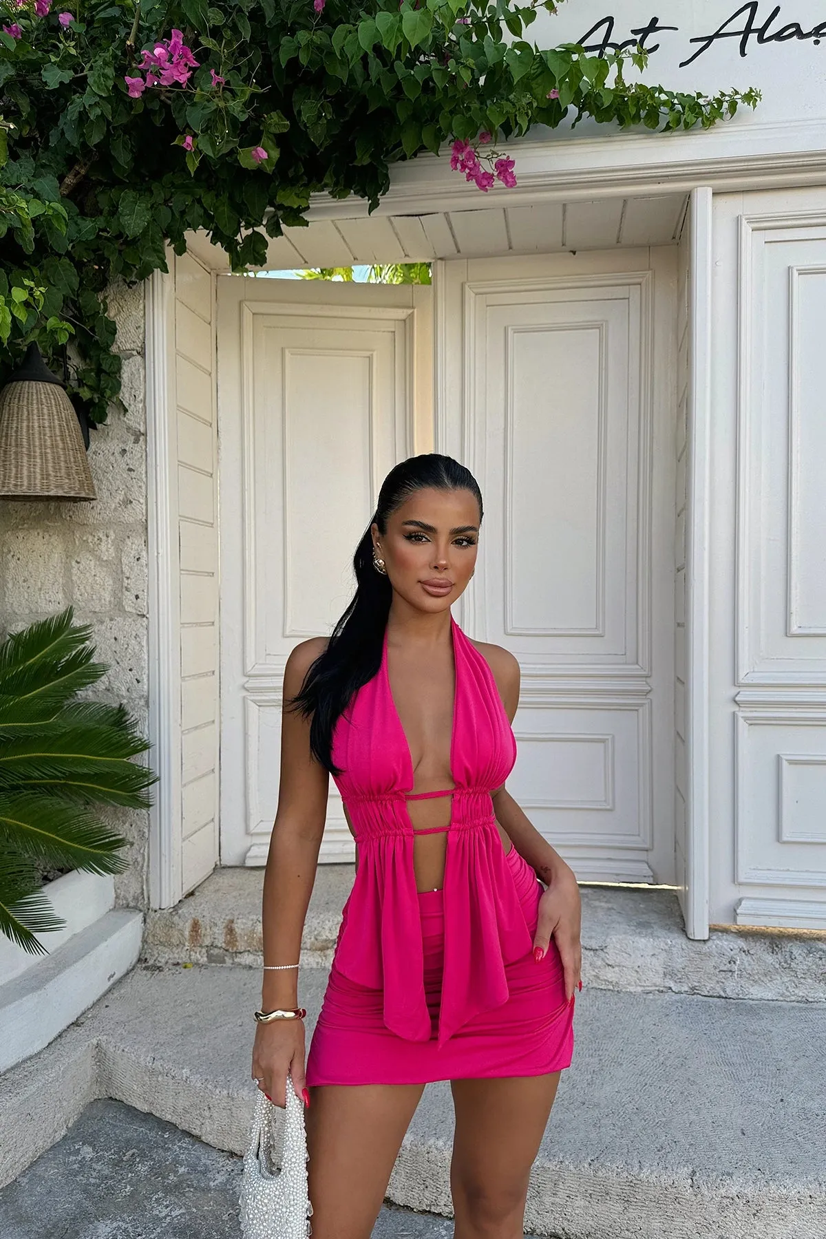 EYY Women FUCHSIA SAMBA SKIRT SUIT - Crailsheim