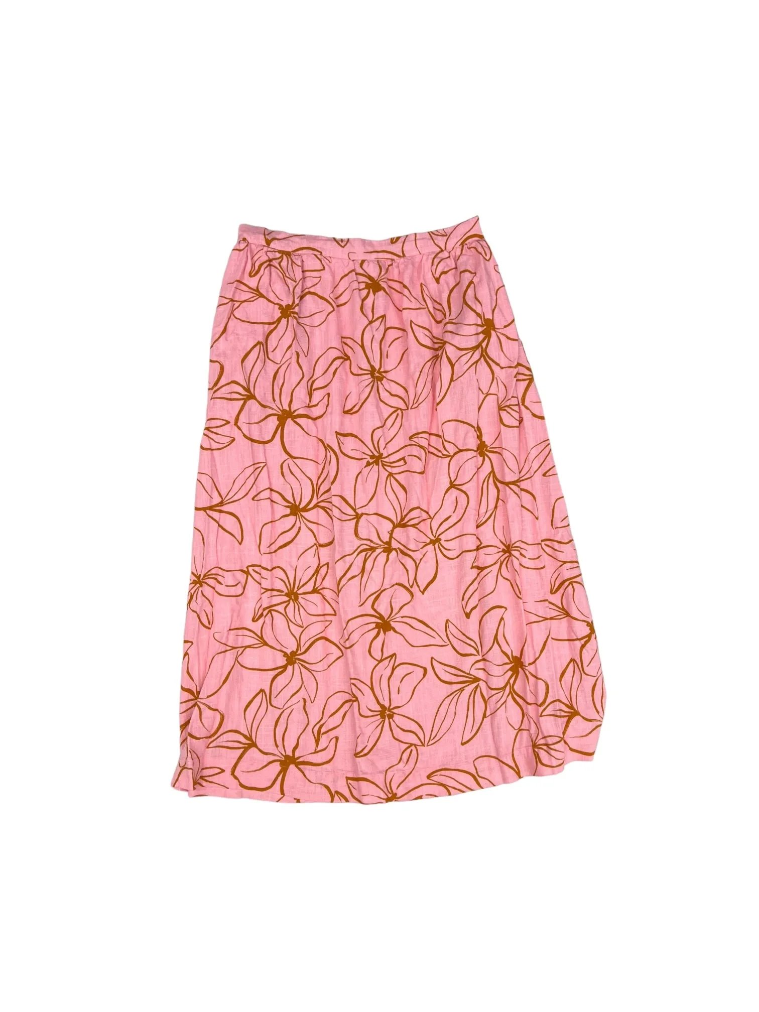 Floral Print Skirt Midi PETAL   PUP, Size Xl
