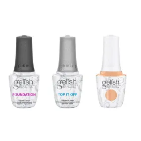 Gelish Combo - Base, Top & Lace Be Honest
