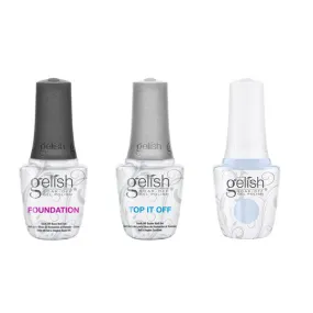 Gelish Combo - Base, Top & Sweet Morning Breeze